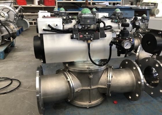 Bulk Solid Materials 45° DN50 Distributing Valve