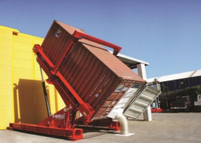 Hydraulic SS304 40ft ISO Bulk Truck Unloading System