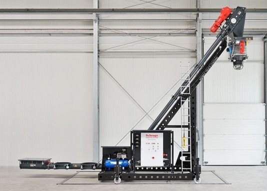 Flexible 40T/H Pneumatic Bulk Truck Unloading System