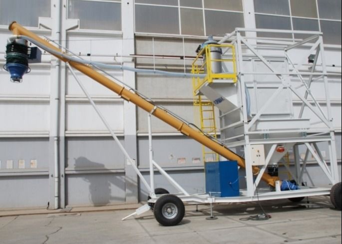 380V 3P 50HZ SS316 Bulk Truck Unloading System