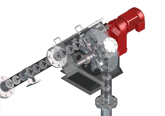 calidad Transportador de cadena los 80m tubular ahorro de energía material a granel fábrica